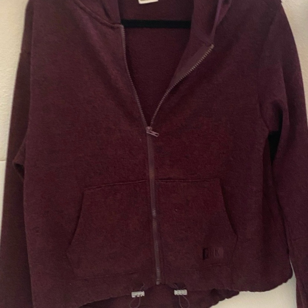 PINK Victoria's Secret Deep Purple Hoodie